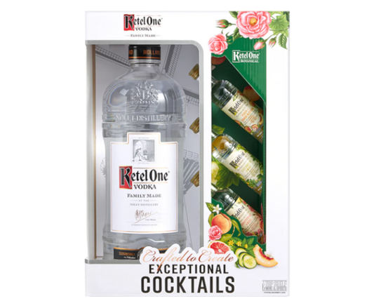 Ketel One Gift Set 1.75L (With 3-50ml)