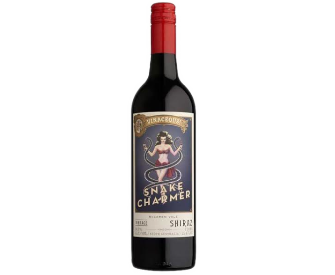 Vinaceous Shiraz Snake Charmer 750ml