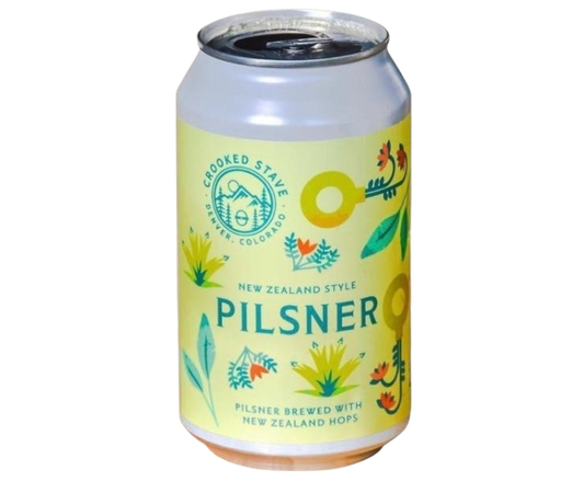 Crooked Stave New Zealand Pilsner 12oz 6-Pack Can