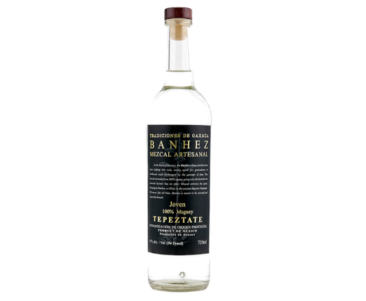 Banhez Tepeztate Mezcal Artesanal Joven 750ml