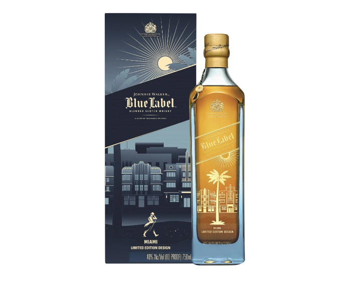 Johnnie Walker Blue Label Miami Limited Edition 750ml (HR)