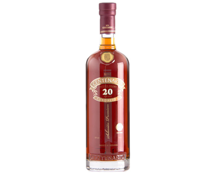 Ron Centenario 20 Years Fundacion 750ml