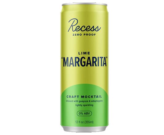 Recess Zero Proof Lime Margarita 12oz 4-Pack Can