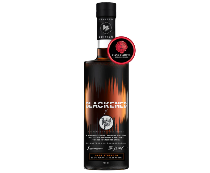 Blackened X Rabbit Hole Cask Strength 750ml