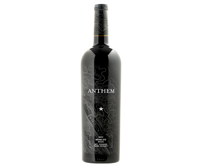 Anthem Merlot Mount Veeder 2017 750ml (No Barcode)