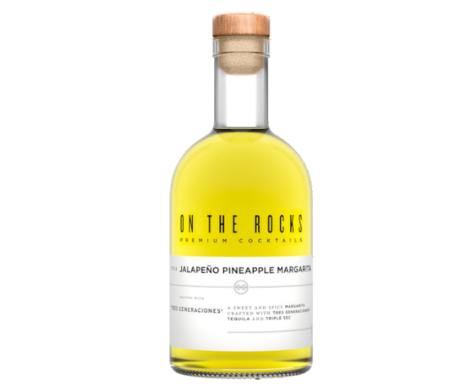 On The Rocks Tres Generaciones Tequila The Jalapeno Pineapple 375ml