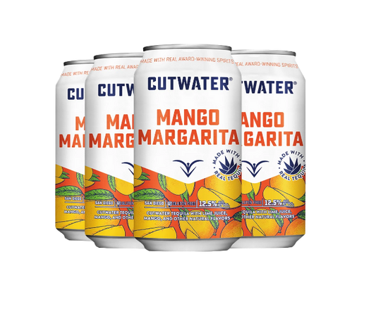 Cutwater Mango Margarita 12oz 4-Pack Can