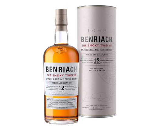 The BenRiach The Smoky 12 Years Single Malt 750ml