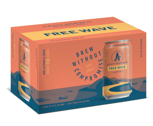 Athletic NA Free Wave Hazy IPA 12oz 6-Pack Can