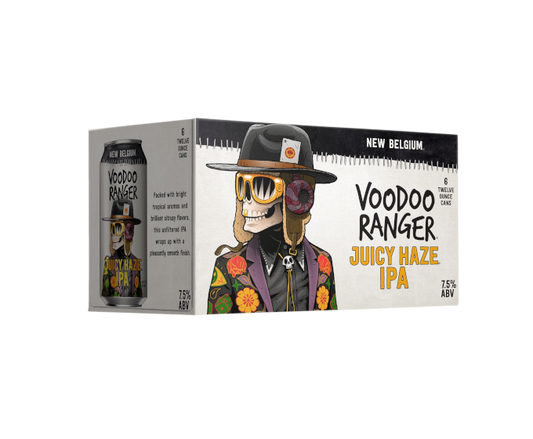 New Belgium Voodoo Ranger Juicy Haze IPA 12oz 6-Pack Can