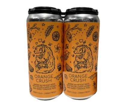 Hidden Springs Ale Works Orange Crush 16oz 4-Pack Can