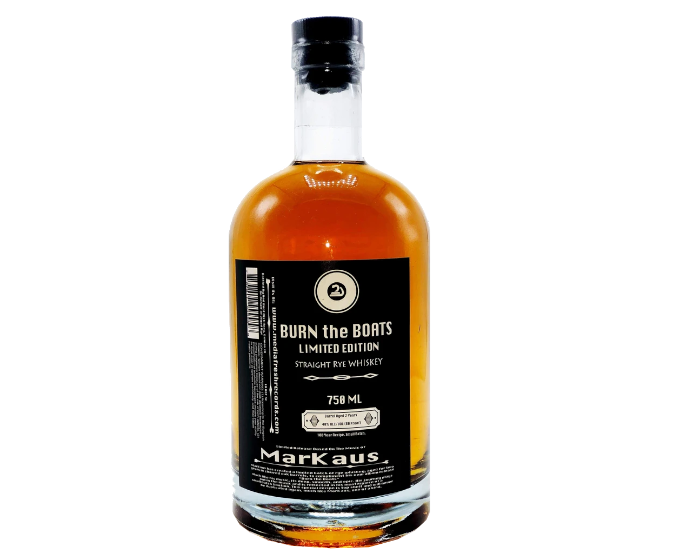 Markaus Burn The Boats Straight Rye 750ml