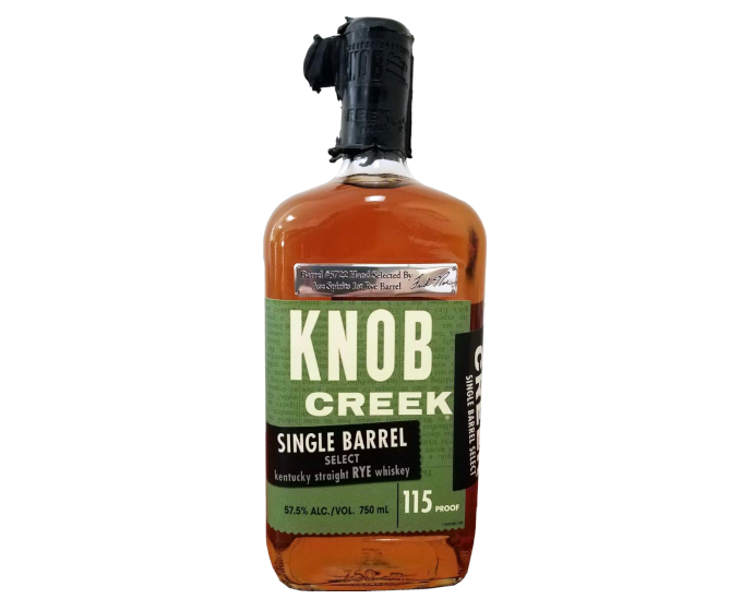 Knob Creek Single Barrel Bourbon 120 Proof 750ml 9Yr Primo Pick