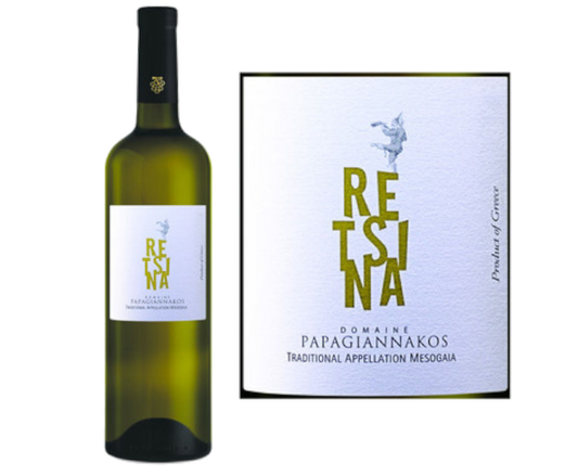 Domaine Papagiannakos Retsina Mesogaia 2022 750ml