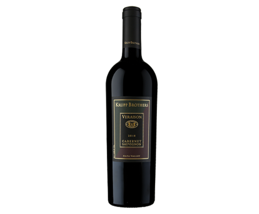 Krupp Brothers Veraison Cabernet Sauv 2018 750ml (No Barcode)