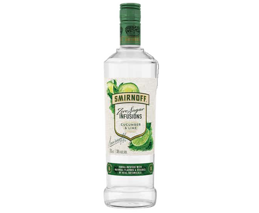 Smirnoff Zero Sugar Cucumber Lime 750ml