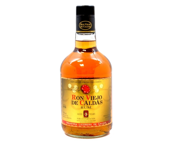 Ron Viejo De Caldas 3 Years 750ml (DNO P4)