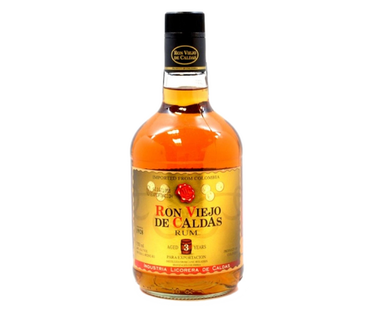 Ron Viejo De Caldas 3 Years 750ml (DNO P4)