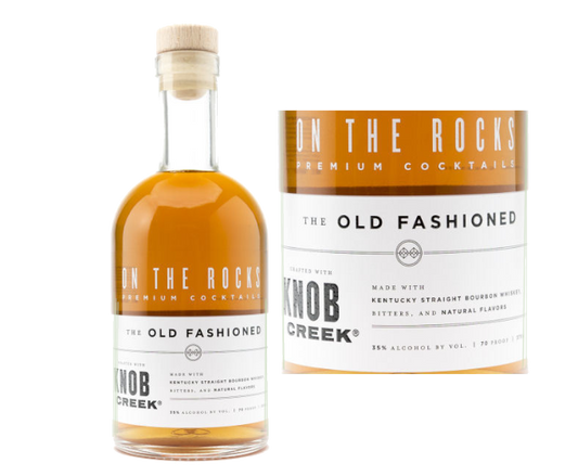 On The Rocks The Old Fashioned Knob Creek 375ml