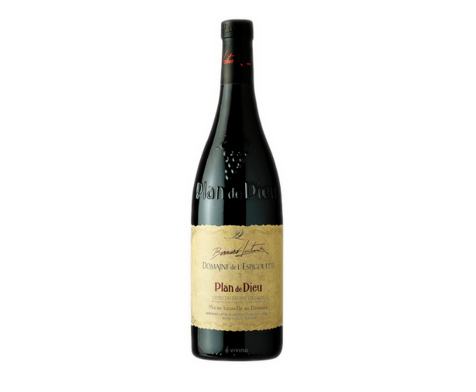 Bernard Latour Domaine de l'Espigouette Cotes du Rhone Villages Plan de Dieu 1.5L