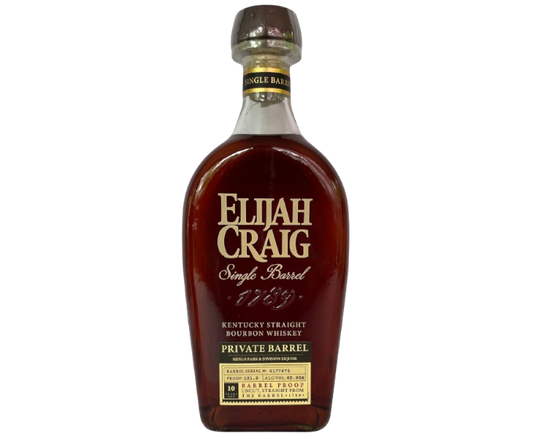 Elijah Craig 10 Years Barrel Proof 750ml (Scan Correct Item)