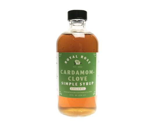 Royal Rose Cardamom Clove Syrup 8oz